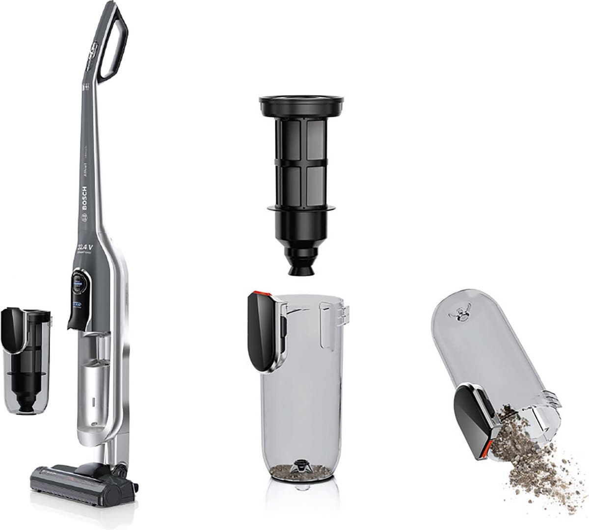 Bosch Haushalt BBH7SIL Accu-handstofzuiger 32.4 V Zakloos — afbeelding 1