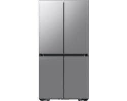 Samsung Series 8 RM70F67RDR, Vrijstaand, Frans deur, Roestvrijstaal, 4 deur(en), Real Stainless, R600a