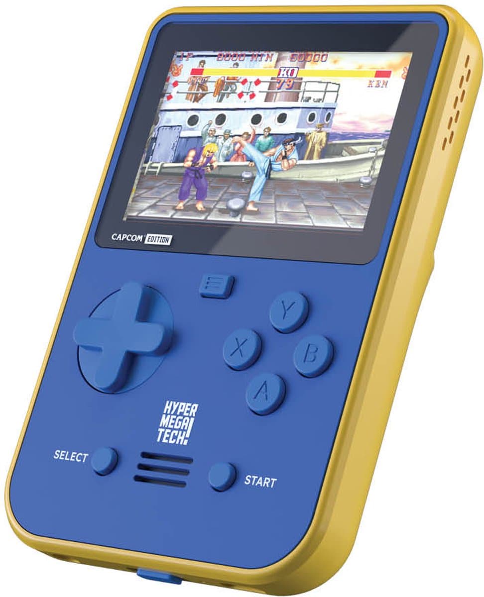 Capcom - Super Pocket Gaming Handheld - 12 Ingebouwde Games - USB C - Compatibel met Evercade cartridges — afbeelding 1