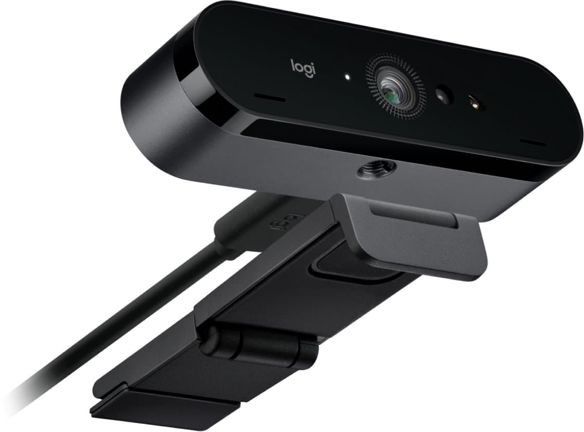 Logitech BRIO 4K webcam 13 MP 4096 x 2160 Pixels USB Zwart — afbeelding 1