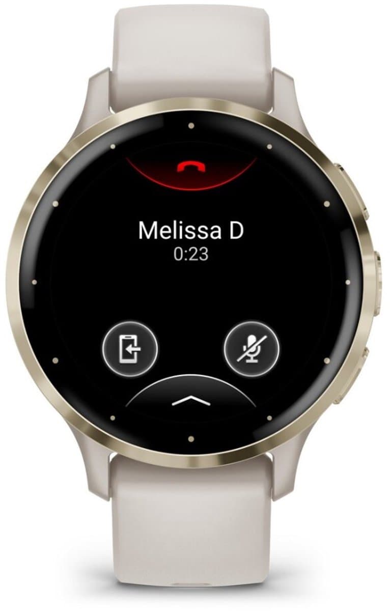 Garmin Venu 3s - Smartwatch - AMOLED-Scherm - 41mm - Ivory — afbeelding 1