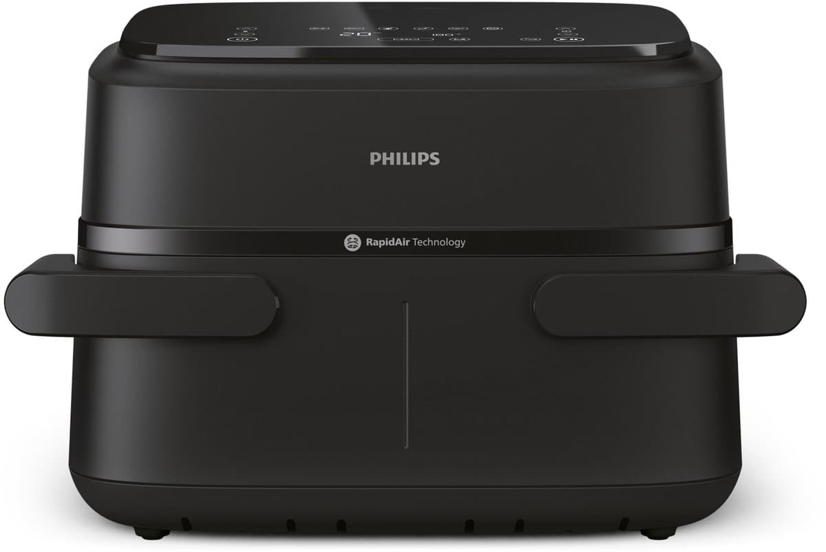Philips 1000 Series Dual Basket Airfryer - NA150/00 - Dubbele Mand - Flexible Basket - 7.1L - Tot 5 Personen — afbeelding 1