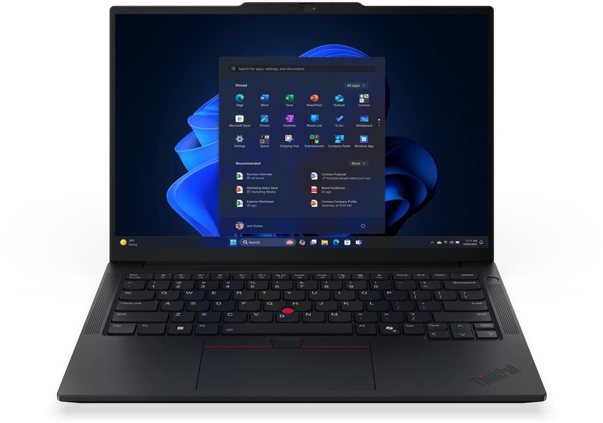 Lenovo ThinkPad E14 Gen 7 (Intel) - Zakelijke Laptop - 14 inch - Core Ultra 5 - 16GB/512GB - Windows 11 Pro — afbeelding 1