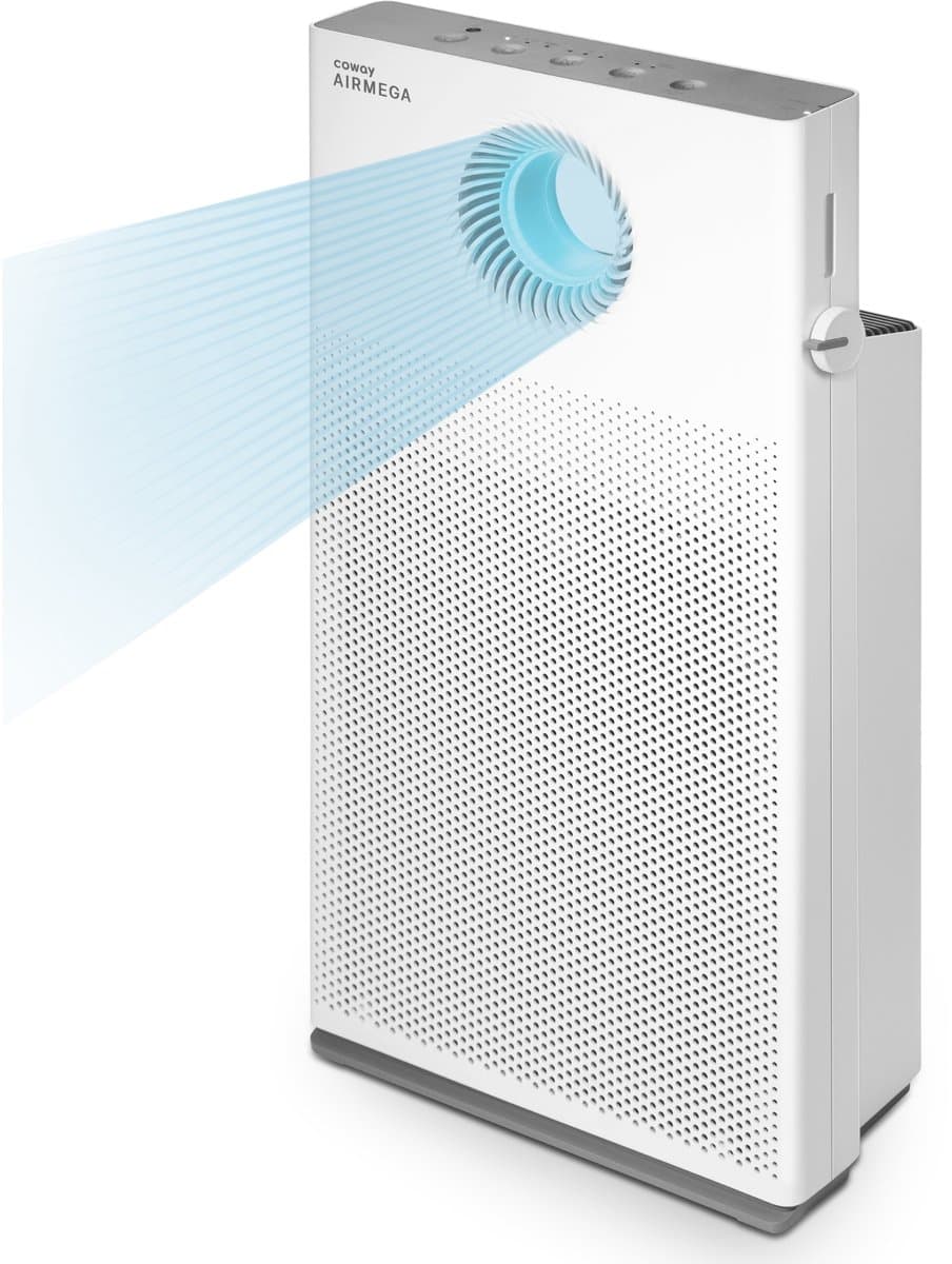 Coway Airmega Jet Luchtreiniger - Air Purifier - 402 m³/u - Wasbaar pre-filter + HEPA filter + koolstoffilter - Verwijdert tot 99,97% van ultrafijne deeltjes - Tegen stof, pollen en allergenen - Fluisterstil (20 dB) — afbeelding 1