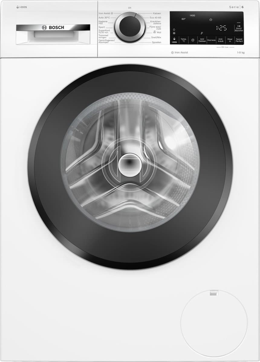 Bosch WGG244FONL - Serie 6 - Wasmachine met stoom - 9 kg - 1400 rpm - Automatisch doseren - Iron Assist: vermindert kreukels tot 50% - Energielabel A - Bespaar water met Active Water Plus — afbeelding 1