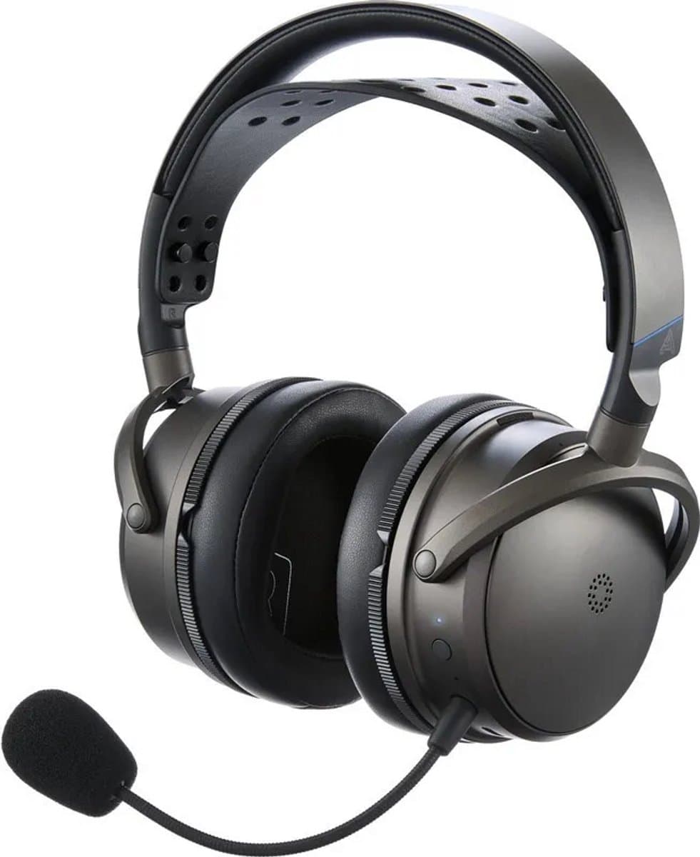 Audeze Maxwell 2 Playstation - Draadloos - Stereo - USB-C - Nintendo Switch, PC, PlayStation - Afneembare microfoon - Zwart — afbeelding 1