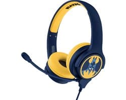 Batman - kinderkoptelefoon - afneembare microfoon - volumebegrenzing - verstelbaar
