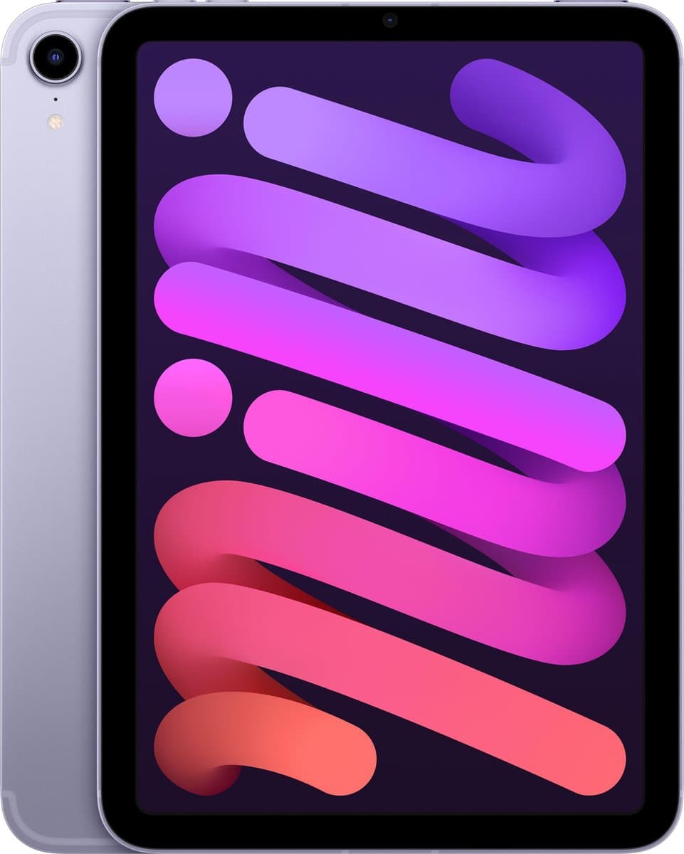 Apple iPad mini (2021) - 8.3 inch - WiFi + 5G - 64GB - Paars - 6e generatie — afbeelding 1