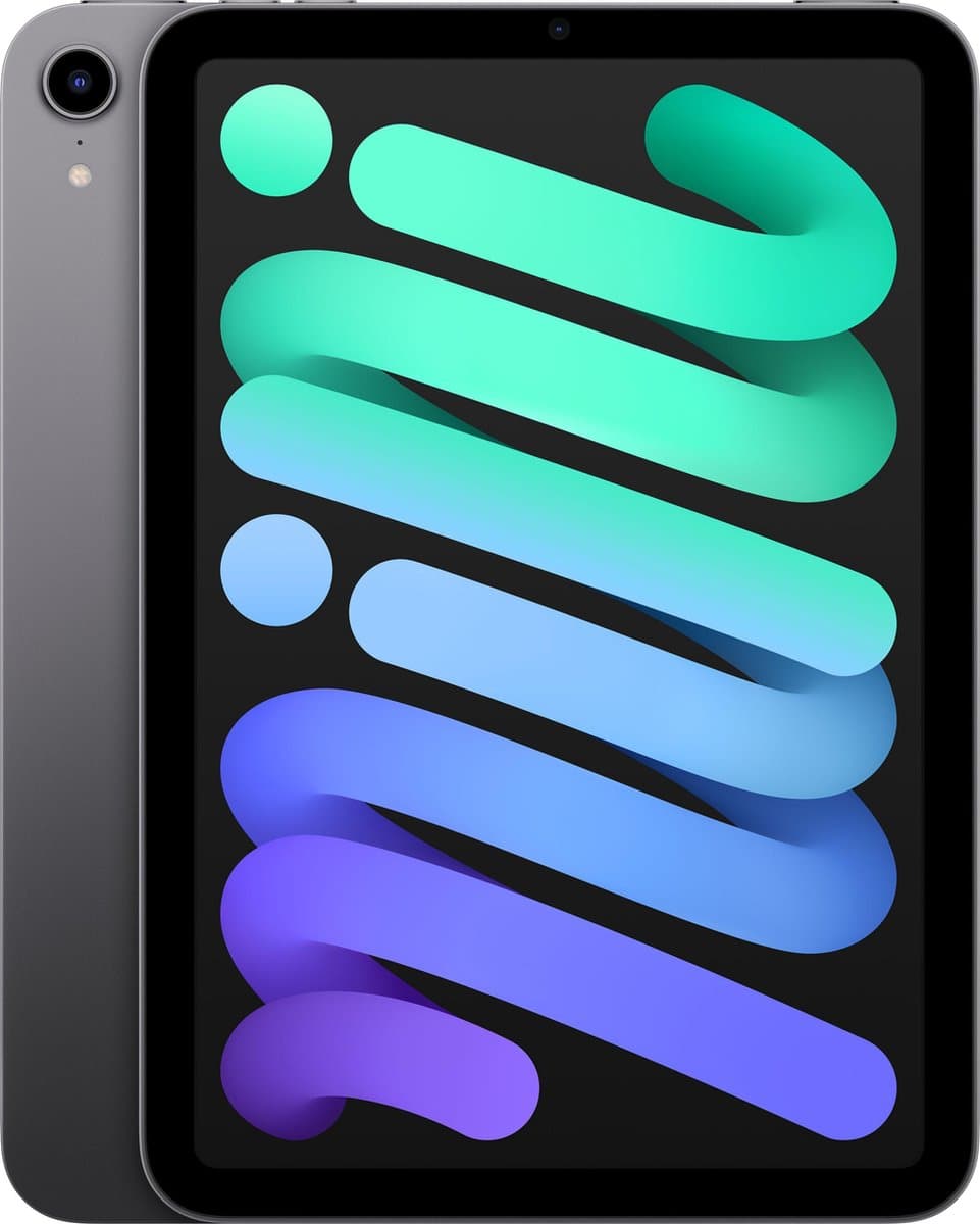 Apple iPad mini (2021) - 8.3 inch - WiFi - 64GB - Spacegrijs - 6e generatie — afbeelding 1