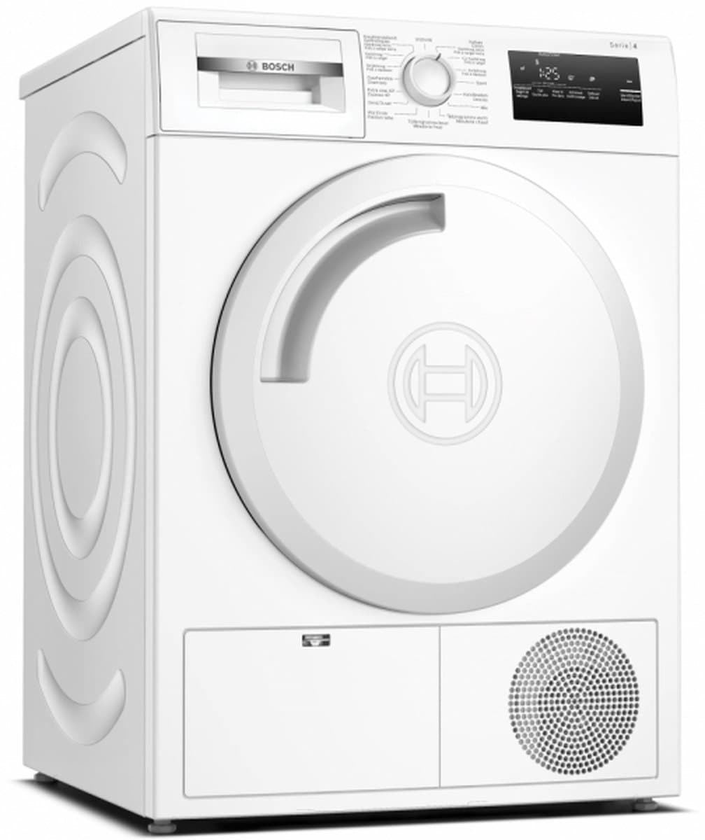 Bosch WTH83202FG - Serie 4 - Wasdroger - Warmtepompdroger - NL/FR display — afbeelding 1