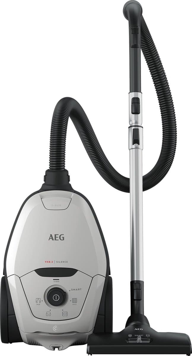 AEG VX82-1-2MG EcoLine - Stofzuiger met zak - Mineral Grey - Hepa 13 — afbeelding 1