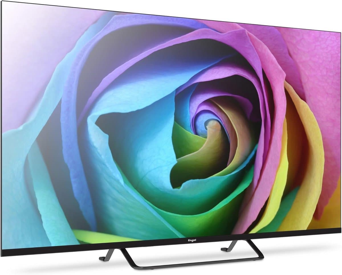 43 Inch QLED Smart TV met Full HD, Dolby Audio en Meerdere HDMI & USB Poorten — afbeelding 1