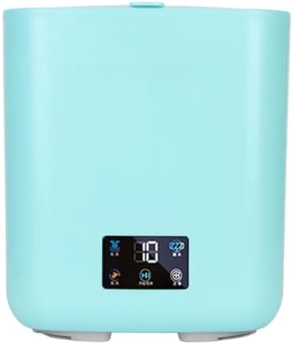 SCH® Mini Wasmachine - Wasmachine - Lichtblauw - 27cm x 27cm x 30cm — afbeelding 1
