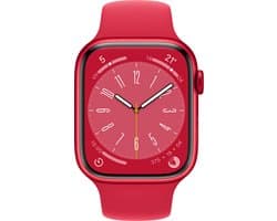 Apple Watch Series 8 - 4G - 45mm - Rood Aluminium