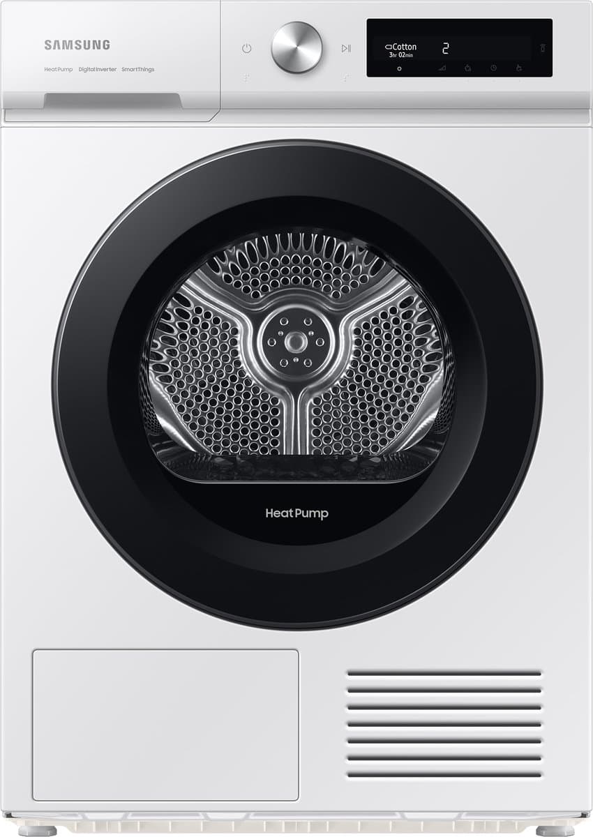 Samsung DV90BB5245AW wasdroger Vrijstaand Voorbelading 9 kg Wit — afbeelding 1