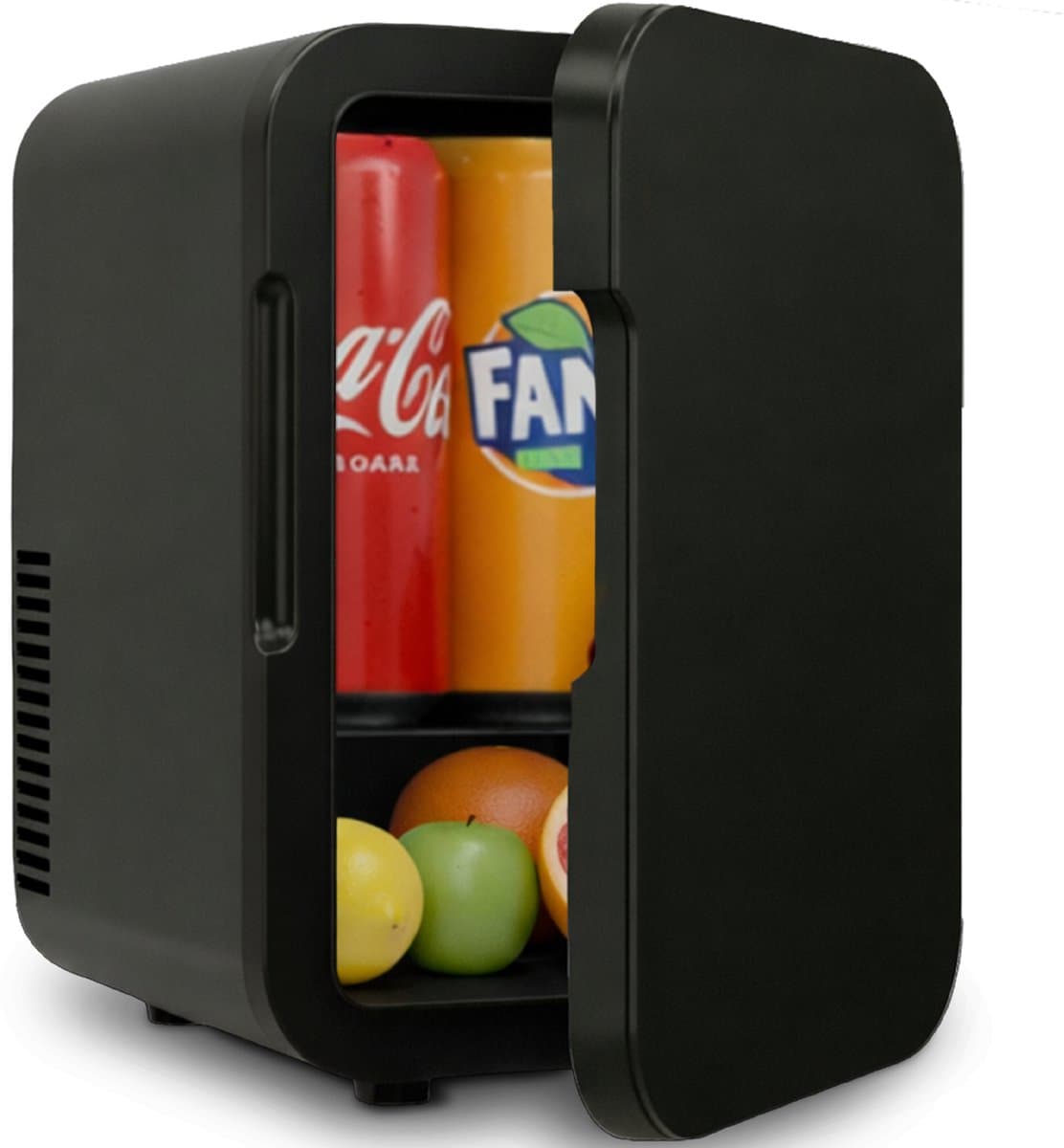 Mini koelkast 5L - Skincare & make-up fridge - Eten & drinken - Organizer - 12V & 230V - Koel & warm - Auto koelkast - Compact - Zwart — afbeelding 1