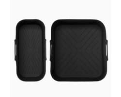 2-Pack Anti-aanbak Siliconen Bakplaat voor Philips NA350-3000 | Makkelijk Schoon te Maken, Geschikt voor Airfryers, Ovens en Magnetrons