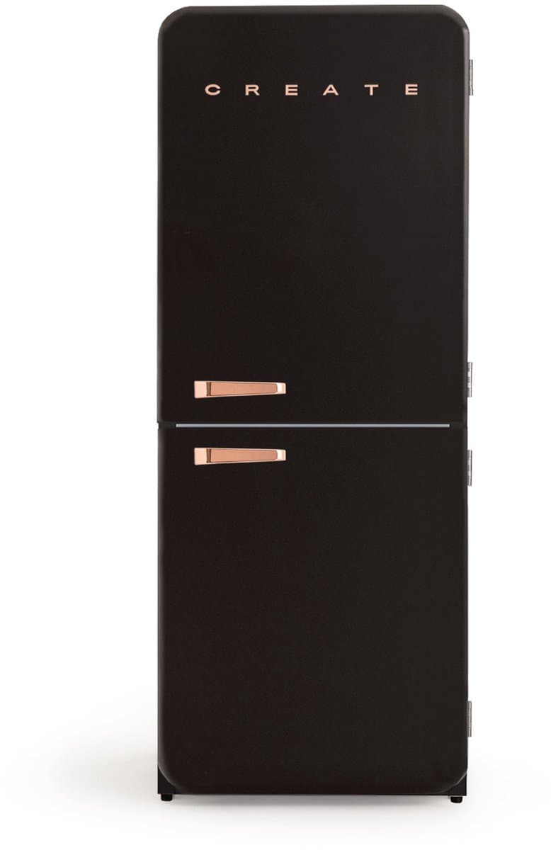 CREATE - Koelkast in retro stijl - FRIDGE RETRO COMBI 401 L — afbeelding 1