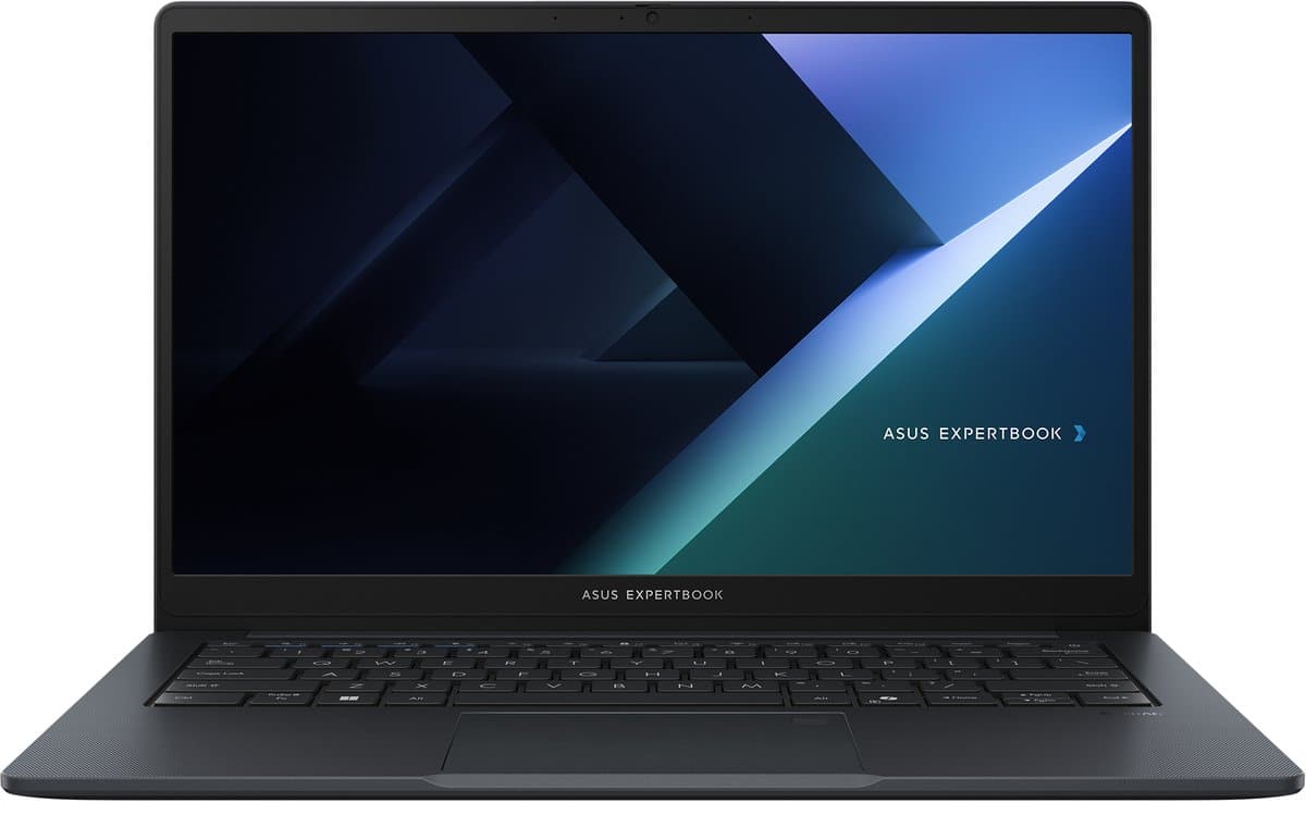 ASUS ExpertBook B1 B1403CVA-S64917X Intel® Core™ i5 i5-13420H Laptop 35,6 cm (14") Full HD 8 GB DDR5-SDRAM 256 GB SSD Wi-Fi 6E (802.11ax) Windows 11 Pro US International Zwart, Grijs — afbeelding 1