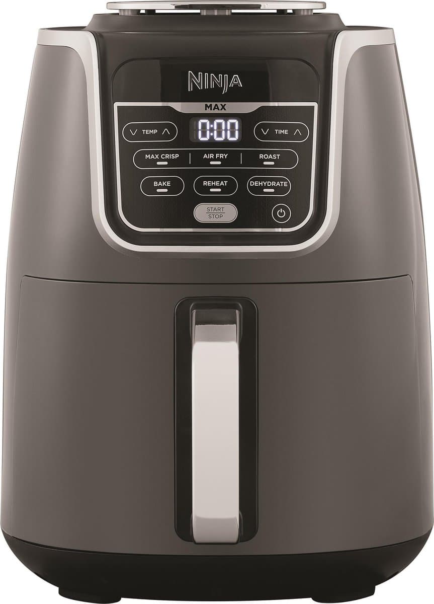 Ninja AF160EU - Multifunctionele Hetelucht Friteuse - 5,2 liter - Grijs/Zwart — afbeelding 1