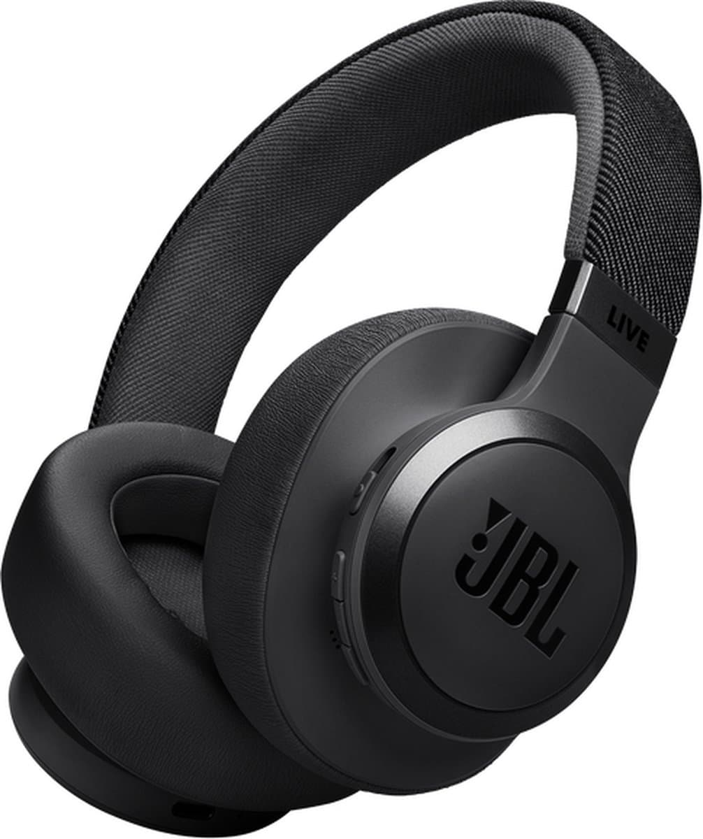 JBL Live 770NC - Draadloze Noise Cancelling Koptelefoon - Bluetooth - Over-ear - 65 uur batterij - Adaptive ANC - Zwart — afbeelding 1