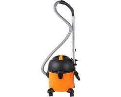 Monzana Stofzuiger Nat & Droog - 1200W 15L Container – Zwart/Oranje