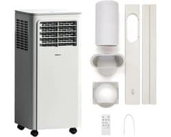 Shinco Mobiele Airco - Draagbare Airco - Portable Airco - Verrijdbare Airco - 7000 BTU - Koeling Ventileren Ontvochtigen tot 54m3
