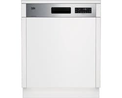Beko BDSN36451X | half geintegreerde vaatwasser | Label B | Auto deur | Semi inbouw