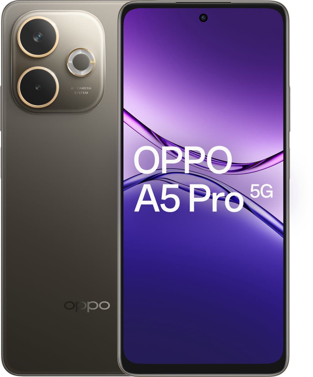 OPPO A5 Pro 5G - 8+256GB - Black Brown — afbeelding 1