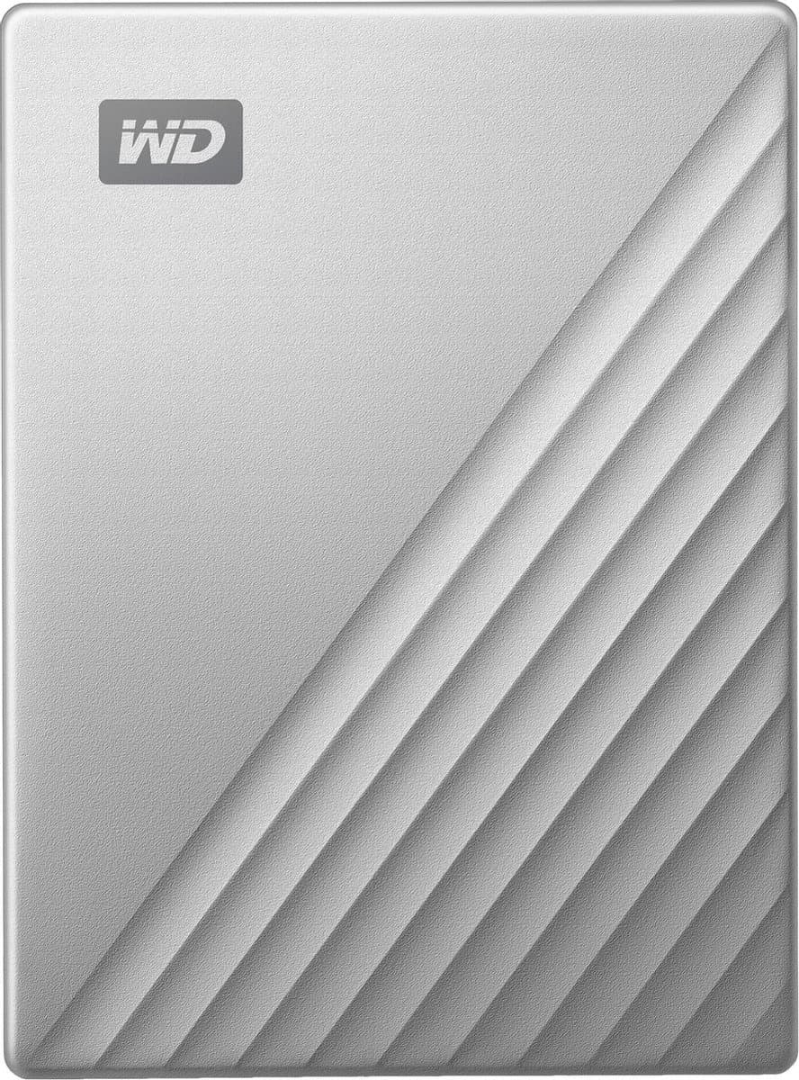 WD My Passport Ultra 1 TB Externe harde schijf (2.5 inch) USB-C Zilver WDBC3C0010BSL-WESN — afbeelding 1