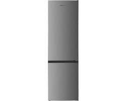Heinner HC-HM262XE++ Koel-vriescombinatie – 262 L – Elektronische Temperatuurregeling – LED-verlichting – Omkeerbare Deur – RVS – 5 Jaar Garantie