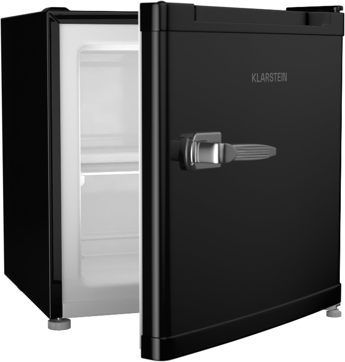 Klarstein Irene retro Mini Vriezer, 31 L, Temperatuurbereik -24 °C tot 10 °C, Energieklasse C, Stil 38 dB, Compact design, Mini Koel-/Vrieskast - Diepvrieskast - 4-Sterren - Verstelbaar - Freezer - Vrieskast Klein — afbeelding 1
