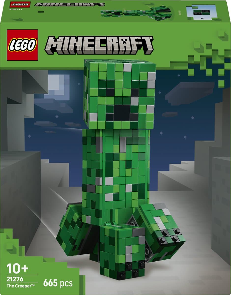 LEGO Minecraft De Creeper Actiefiguur Bouwpakket - 21276 — afbeelding 1