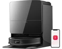 Roborock Saros 10R-Robotstofzuiger Met Dweilfunctie-22000Pa-7,98 cm Ultraslank Ontwerp-Vuildetectiesysteem-80℃ Warmwatermopwas-Zelfreinigend Station & Anti-Klit Borstels-Slimme spraakassistent-S8 maxv ultra Upgrade