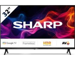 Sharp 32GF2265 - 32inch HD televisie met Google TV - 2024