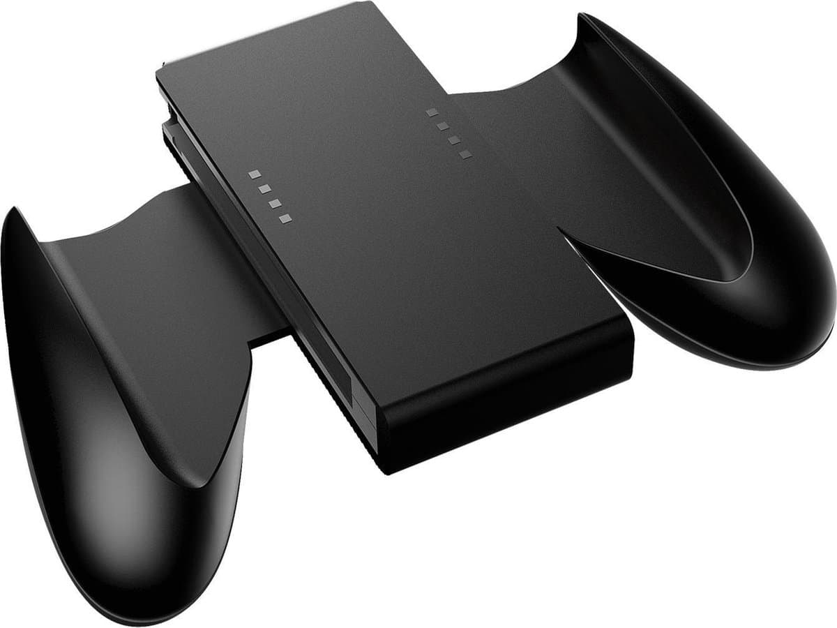 PowerA Joy-Con Comfort Grip geschikt voor Nintendo Switch - Zwart — afbeelding 1