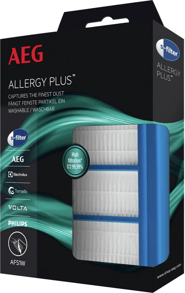 AEG H13 allergy plus - Hepafilter - Uitwasbaar — afbeelding 1