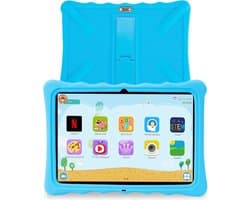 VB Kids Tablet - Kindertablet - Ouder Control App - 5000mAh Batterij - 10 inch - Kinder tablet - Beschermhoes - Blauw