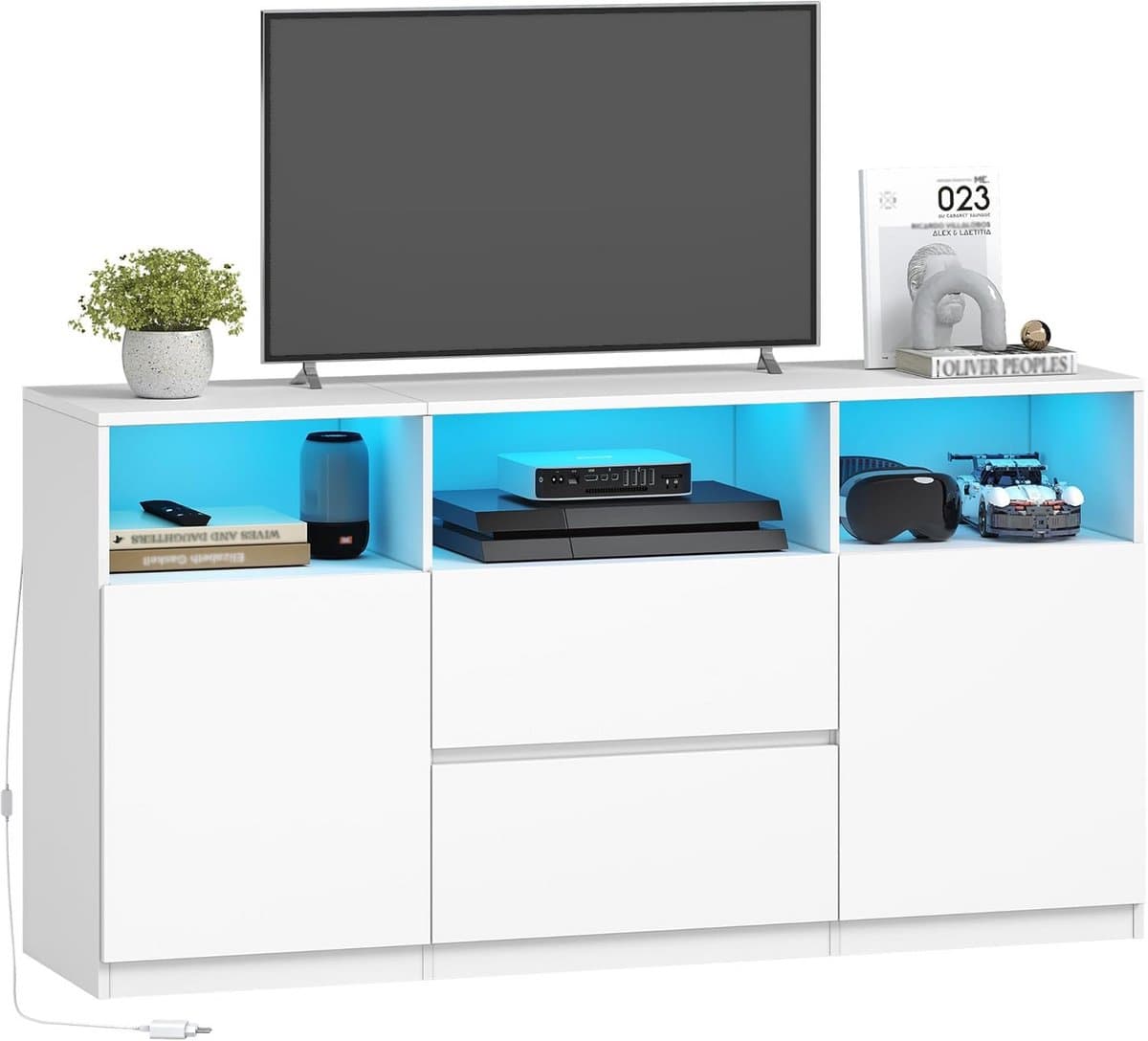 TV-meubel met RGB LED Verlichting voor Televisies tot 65 inch — afbeelding 1