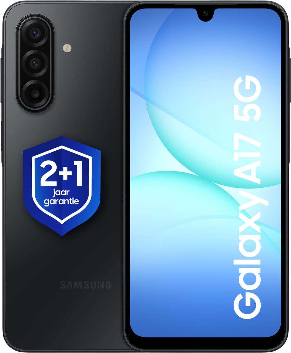 Samsung Galaxy A17 5G - 128GB - Black + 1 jaar extra garantie — afbeelding 1