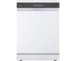 Wiggo WD-F6148B(W) - Vrijstaande Vaatwasser - 60cm - 14 Couverts - 6 wasprogramma's - Energielabel B - 5 jaar garantie - Wit