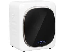 HOMCOM Wasdroger Roestvrij staal, ABS 48L x 40B x 56H cm Wit