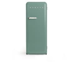 CREATE - Koelkast in retrostijl - Sage - Handvat Marmer - FRIDGE RETRO 281L