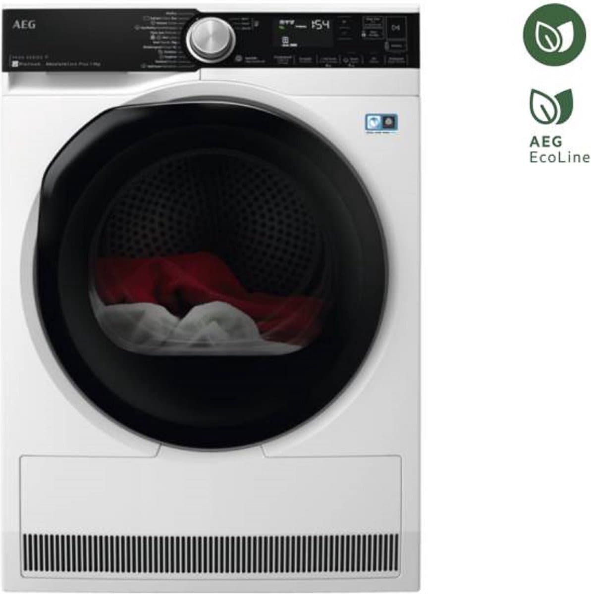 AEG TR99M78CS 9000 SERIE ABSOLUTECARE® PLUS PROSTEAM WARMTEPOMP DROOGKAST 9 KG — afbeelding 1