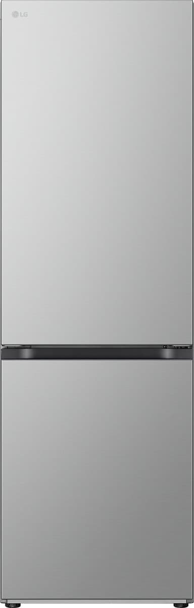 LG GBV3100CPY.APYQEUR koel-vriescombinatie Vrijstaand 344 l Zilver — afbeelding 1