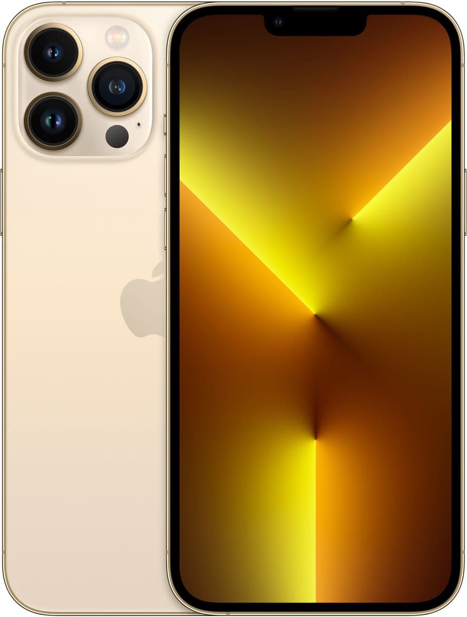 Apple iPhone 13 Pro Max - 128GB - Goud — afbeelding 1