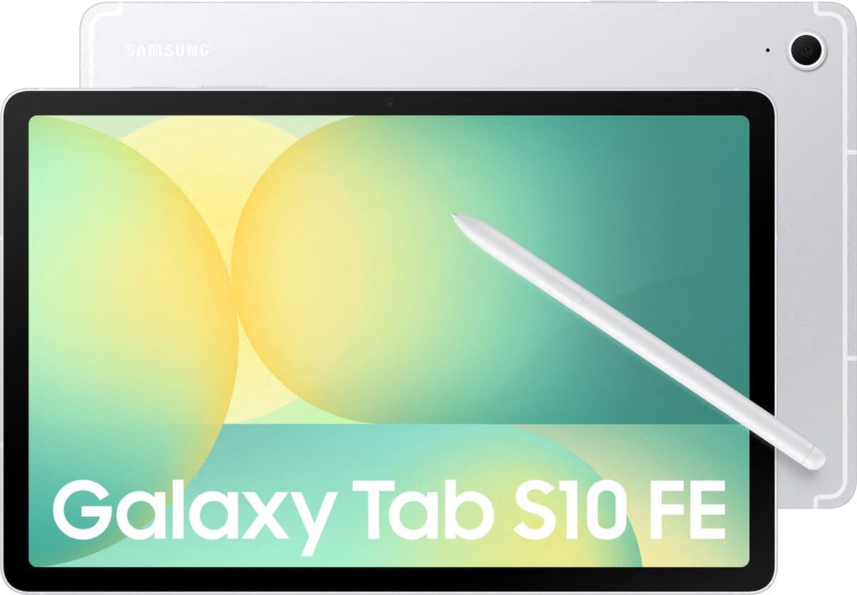 Samsung Galaxy Tab S10 FE - Wifi - 256GB - Silver — afbeelding 1
