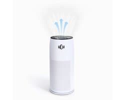 HCH Luchtreiniger - Air Balance - Air Purifier - HEPA filter - Werkt tegen huisstofmijt, hooikoorts, allergie en stof - 3 standen + slaapstand en automatische stand - Luchtkwaliteit indicator - 500 m² - CADR 300 m³/h - Stil, 20 db