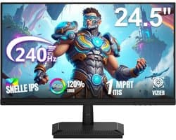 RUX® Gaming Monitor 240hz - Gaming Monitor -Zwart - 19cm x 55cm x 42 cm
