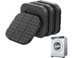 4 stuks anti-trillingsvoeten voor wasmachine - anti-trillingsdop - anti-beweegdemper